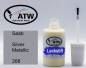 Preview: Saab, Silver Metallic, 268: 20ml Lackstift, von ATW Autoteile West.